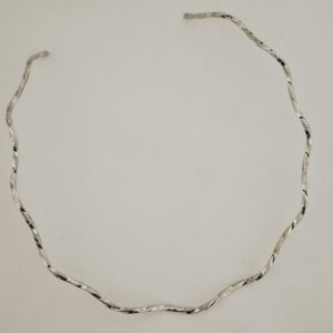 Colar Aro Liso Ródio